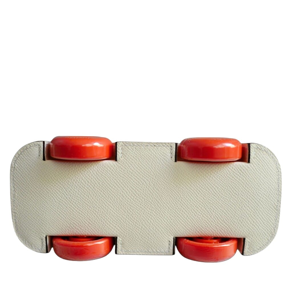 Nata and Orange Epsom Bolide on Wheels Palladium Hardware, 2026