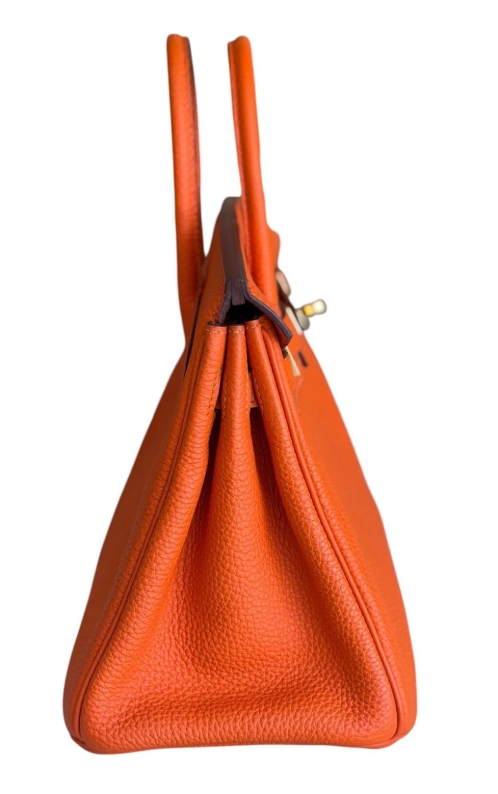 Orange Togo Birkin 25 Gold Hardware, 2018