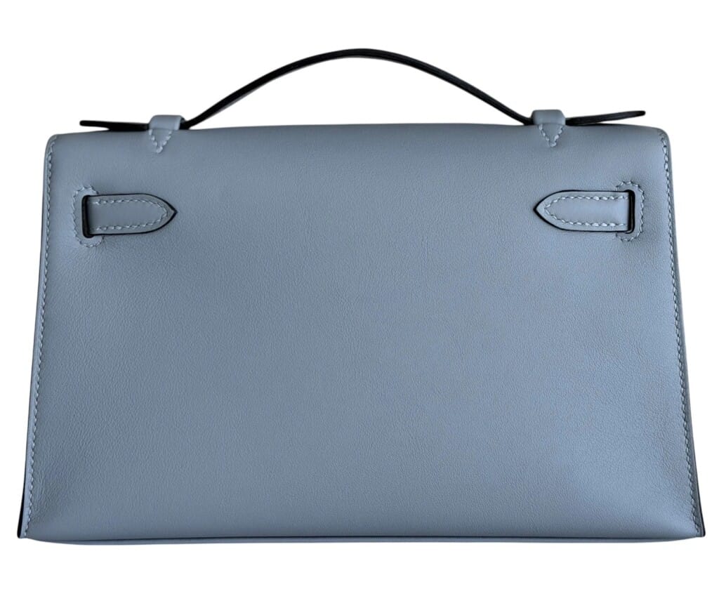 Gris Pantin Swift Kelly Pochette Palladium Hardware, 2025
