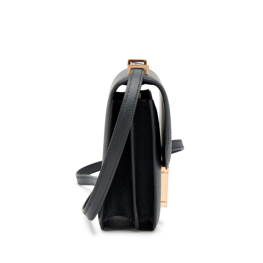 Black Epsom Mini Constance 18 Rose Gold Hardware, 2024
