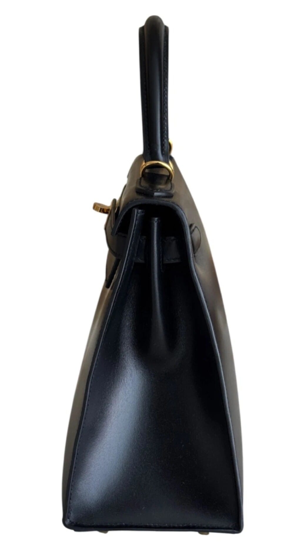 Black Box Calf Sellier Kelly 28 Gold Hardware, 2019