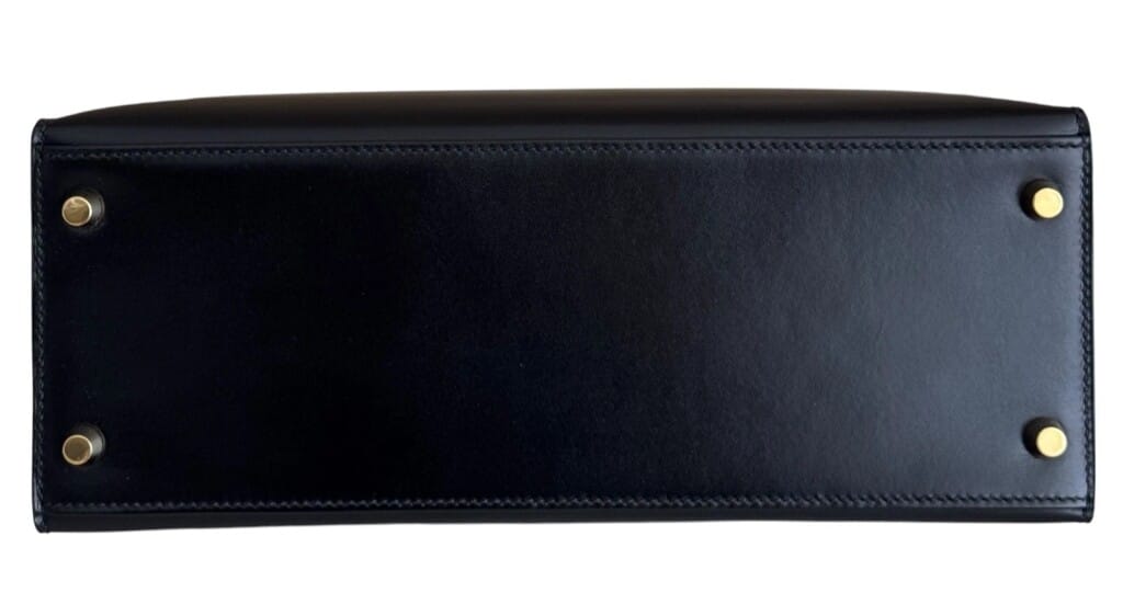 Black Box Calf Sellier Kelly 28 Gold Hardware, 2019
