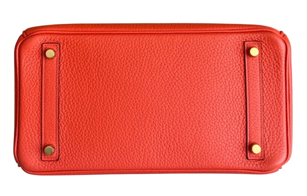 Poppy Togo Birkin 30 Gold Hardware, 2015