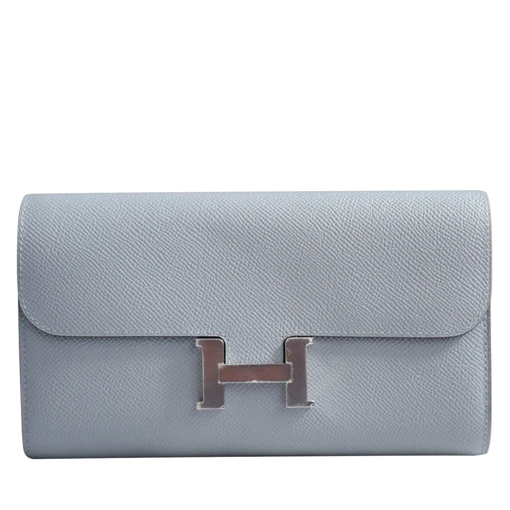 Gris Pantin Epsom Constance-To-Go Wallet Palladium Hardware, 2026
