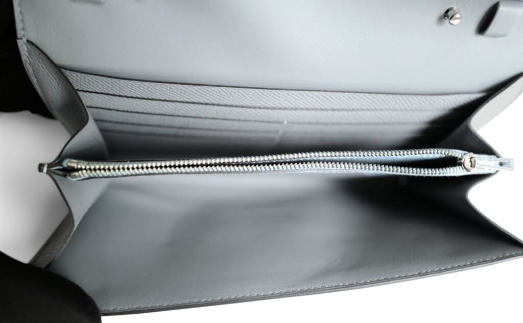 Gris Pantin Epsom Constance-To-Go Wallet Palladium Hardware, 2026