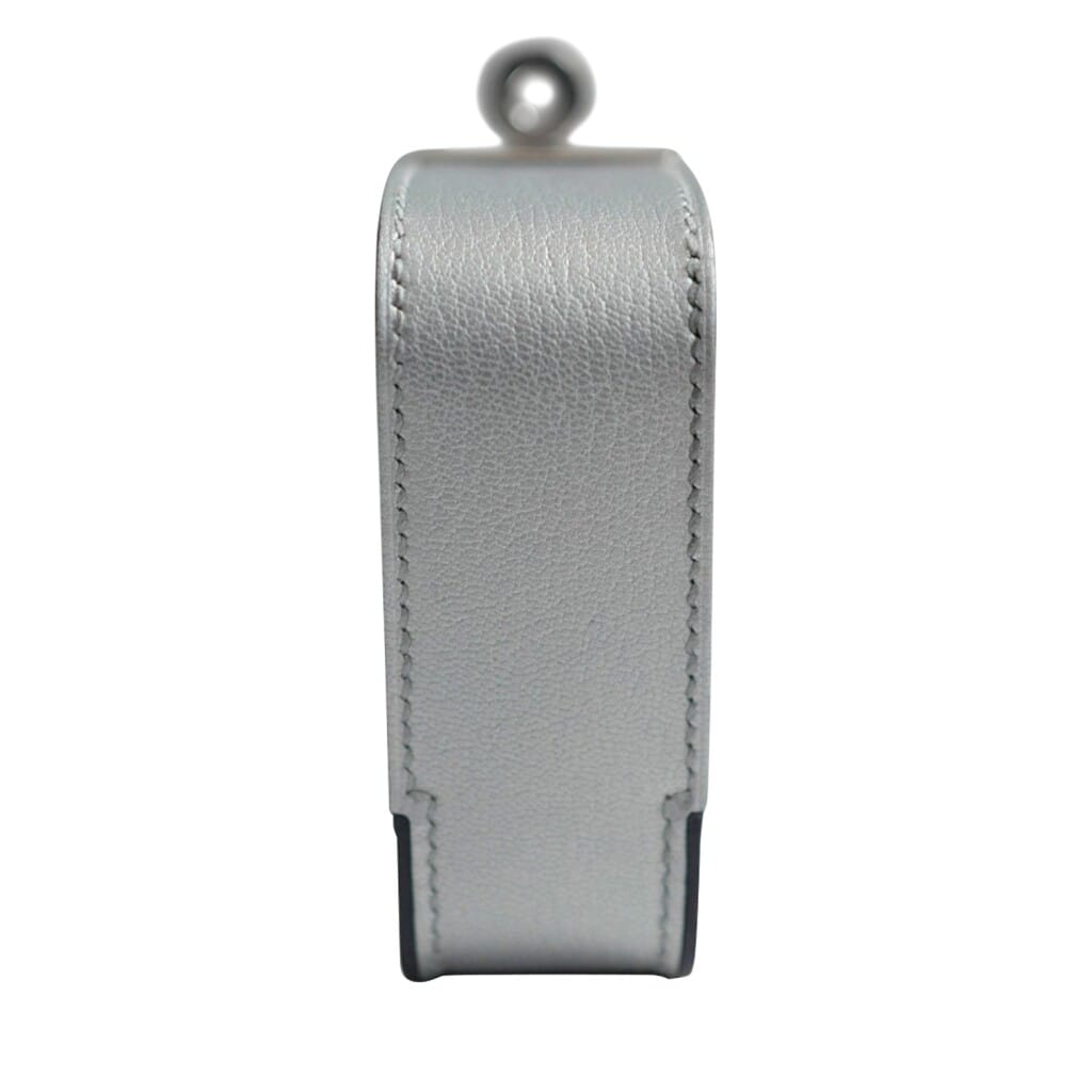Argent Chèvre Chamkilight Sanglons Clutch Palladium Hardware, 2026