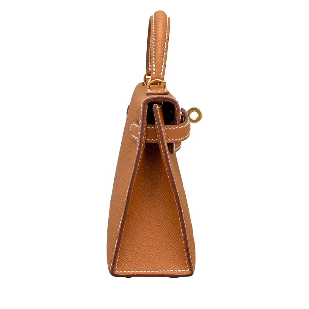 Gold Epsom Mini Kelly 20 II Gold Hardware, 2023