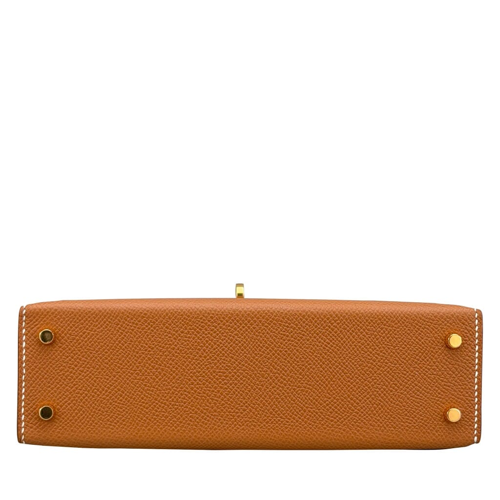 Gold Epsom Mini Kelly 20 II Gold Hardware, 2023