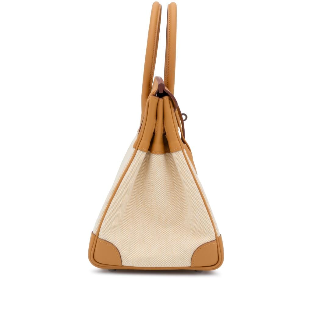 Paille Swift and Sesame and Ecru Toile Birkin 30 Palladium Hardware, 2026