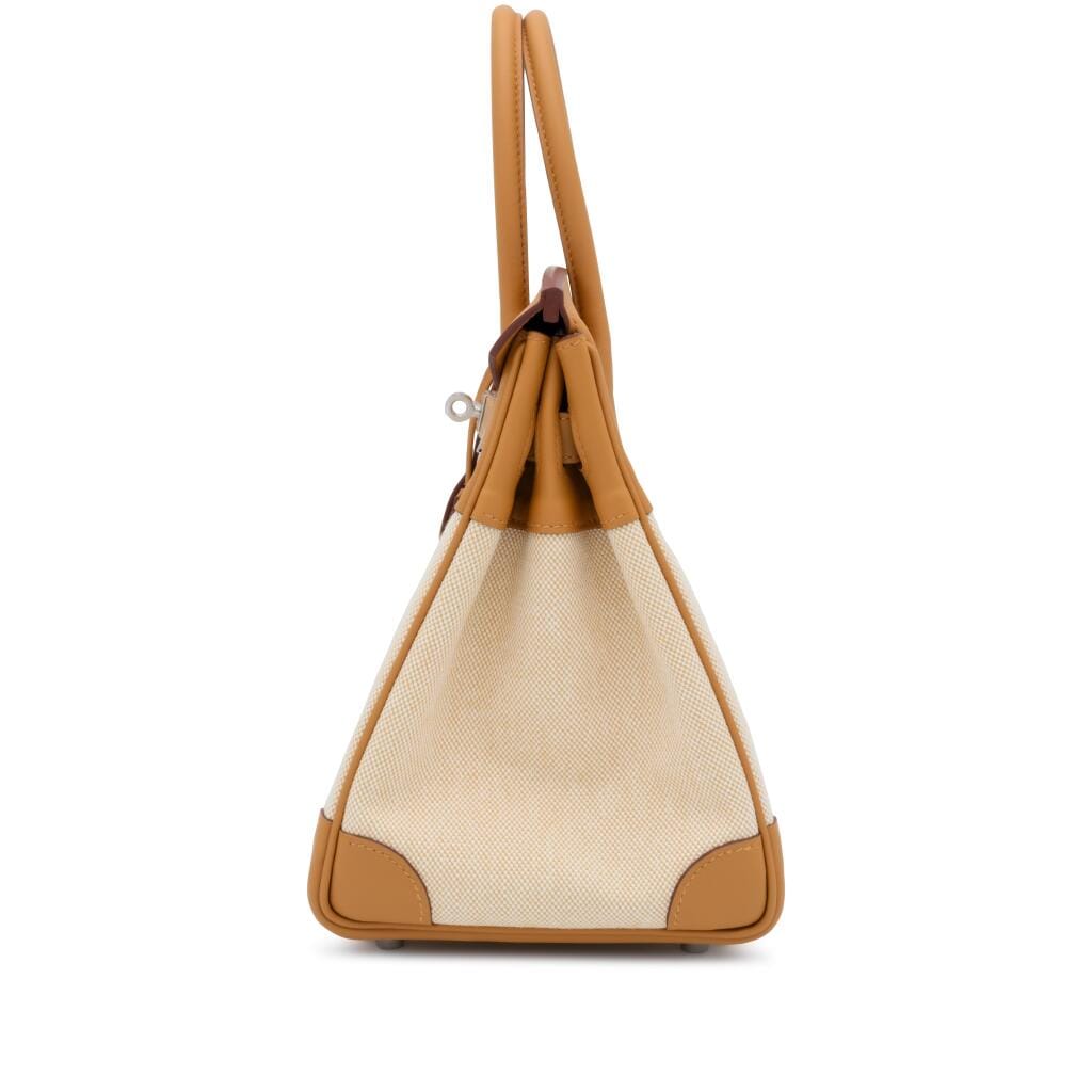 Paille Swift and Sesame and Ecru Toile Birkin 30 Palladium Hardware, 2026