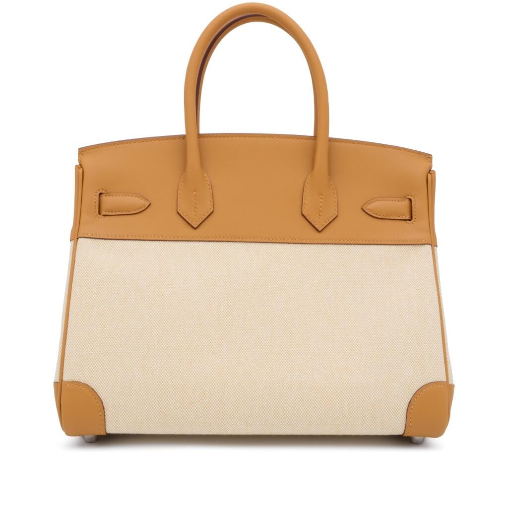 Paille Swift and Sesame and Ecru Toile Birkin 30 Palladium Hardware, 2026