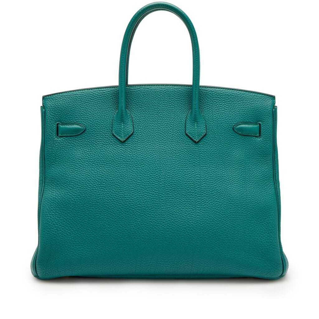 Malachite Togo Birkin 35 Gold Hardware, 2013