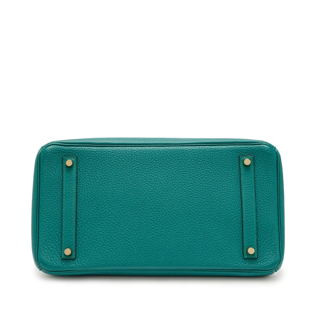 Malachite Togo Birkin 35 Gold Hardware, 2013