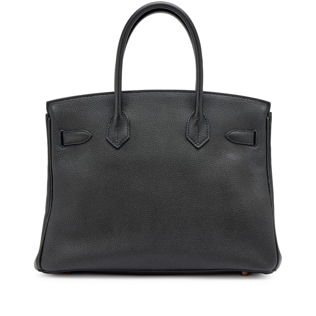 Black Togo Birkin 30 Gold Hardware, 2018