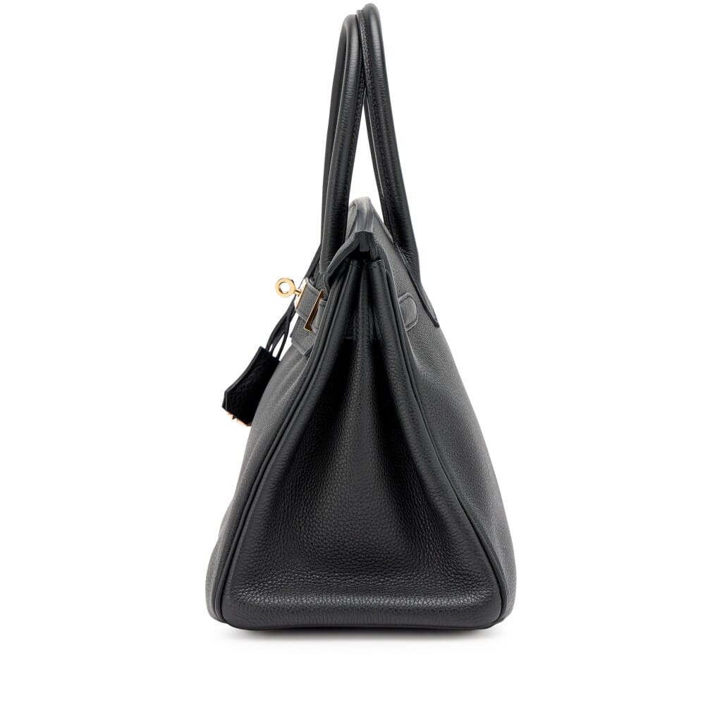 Black Togo Birkin 30 Gold Hardware, 2018