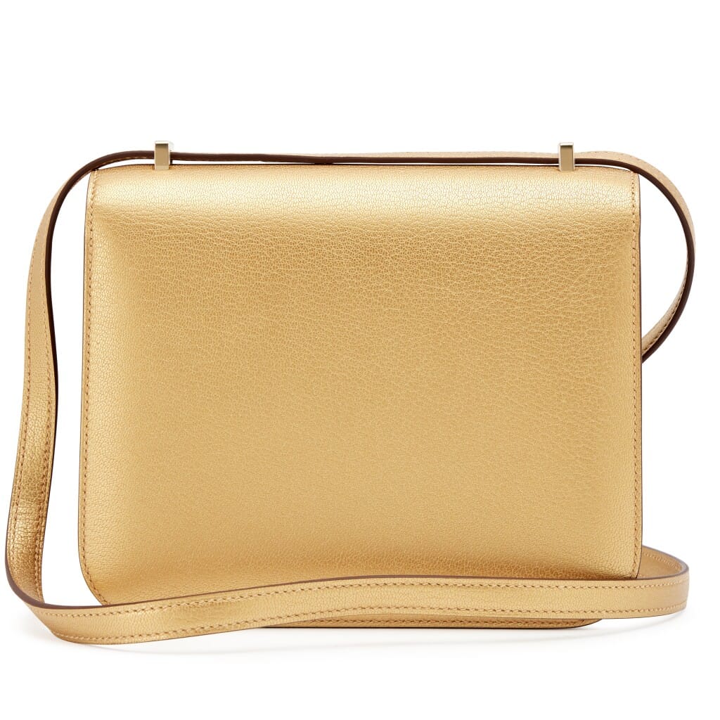 Dore Chèvre Chamkilight Metallic Mini Constance 18 Permabrass Hardware, 2026