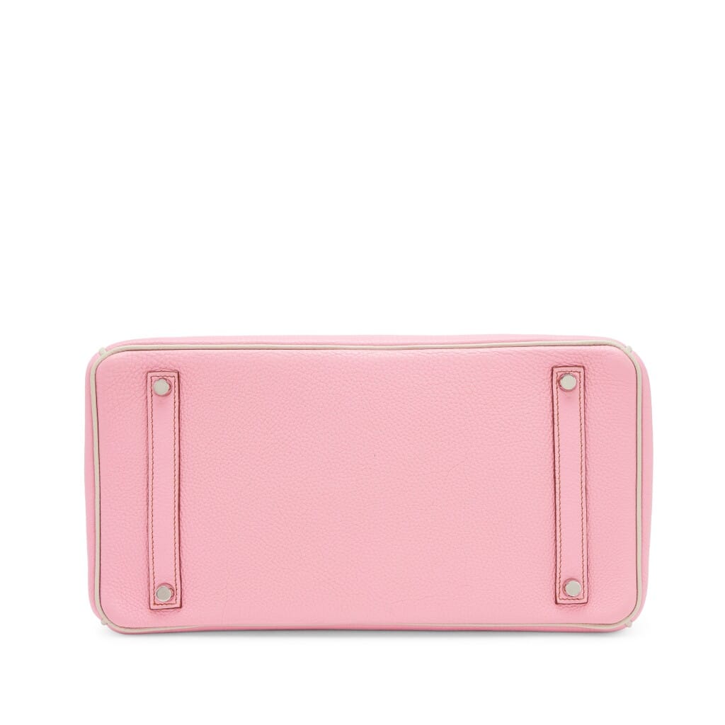Bubblegum Pink 5P and Gris Perle Togo HSS Birkin 35 Palladium Hardware, 2013
