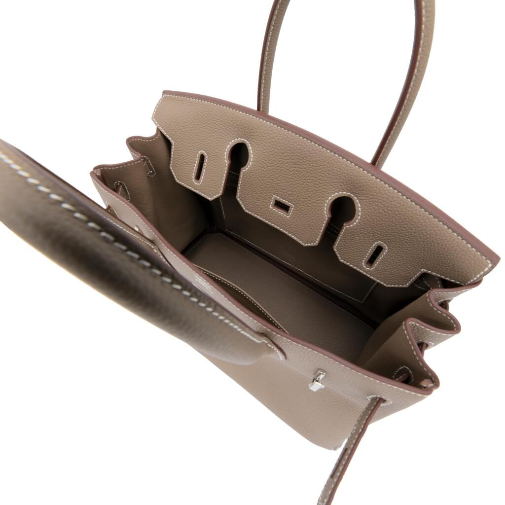 Etoupe Togo Birkin 30 Palladium Hardware, 2026