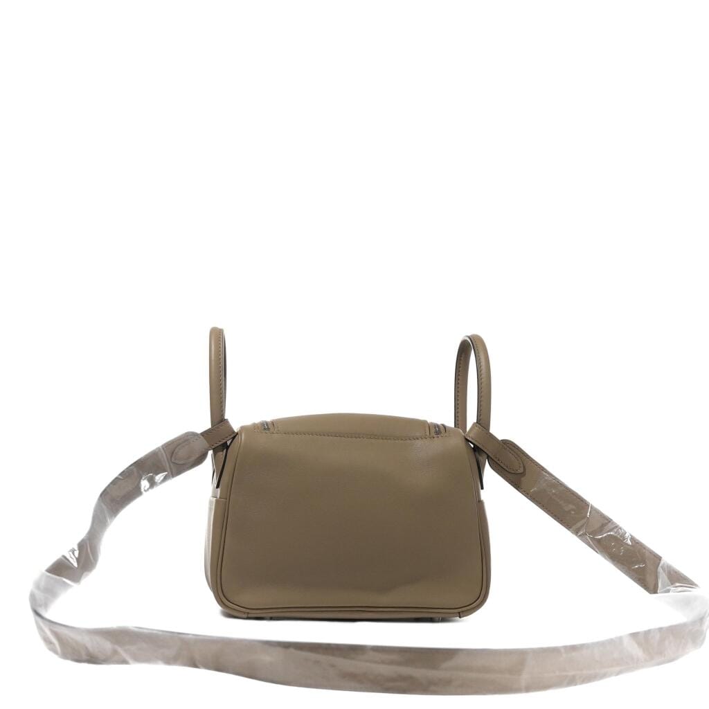 Beige Marfa Swift Mini Lindy II Palladium Hardware, 2024
