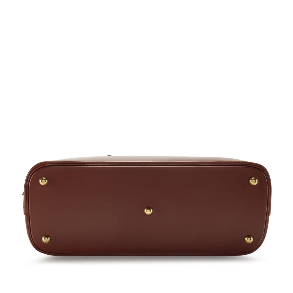 Vintage Noisette Box Calf Bolide 35 Gold Hardware, 1995