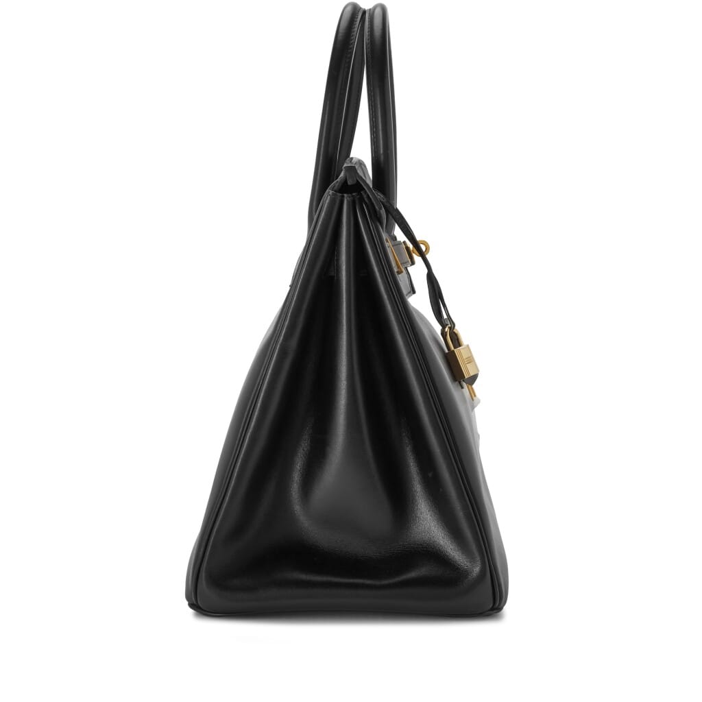 Black Box Calf Birkin 35 Gold Hardware, 2002