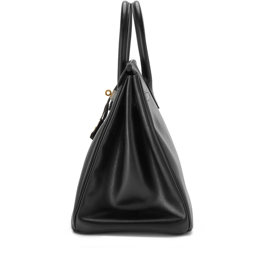 Black Box Calf Birkin 35 Gold Hardware, 2002