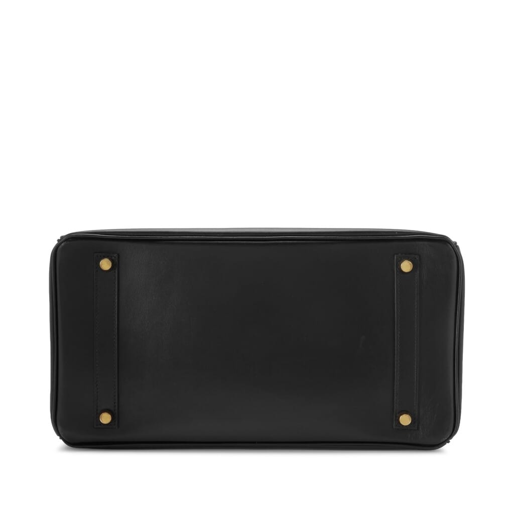 Black Box Calf Birkin 35 Gold Hardware, 2002