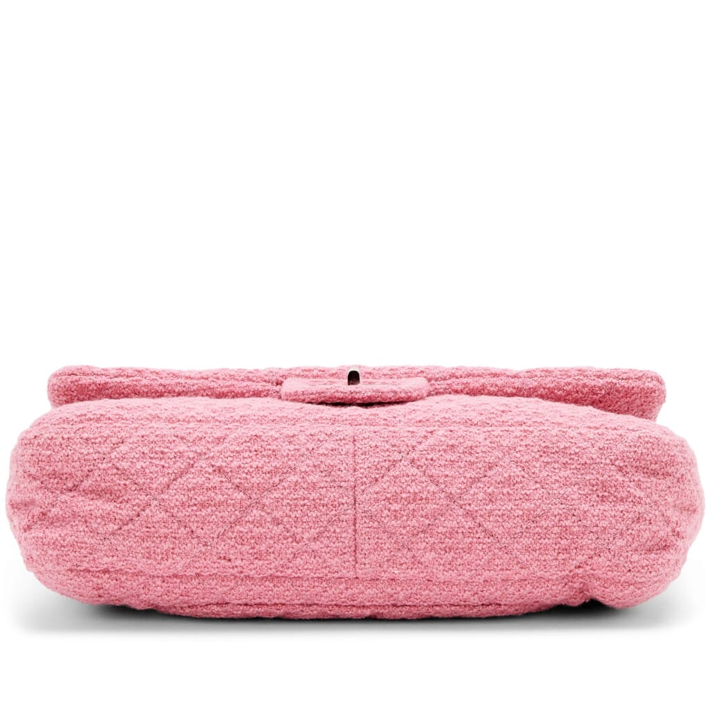 Pink Quilted Tweed Easy Reissue Mademoiselle Messenger Bag Ruthenium Hardware, 2009