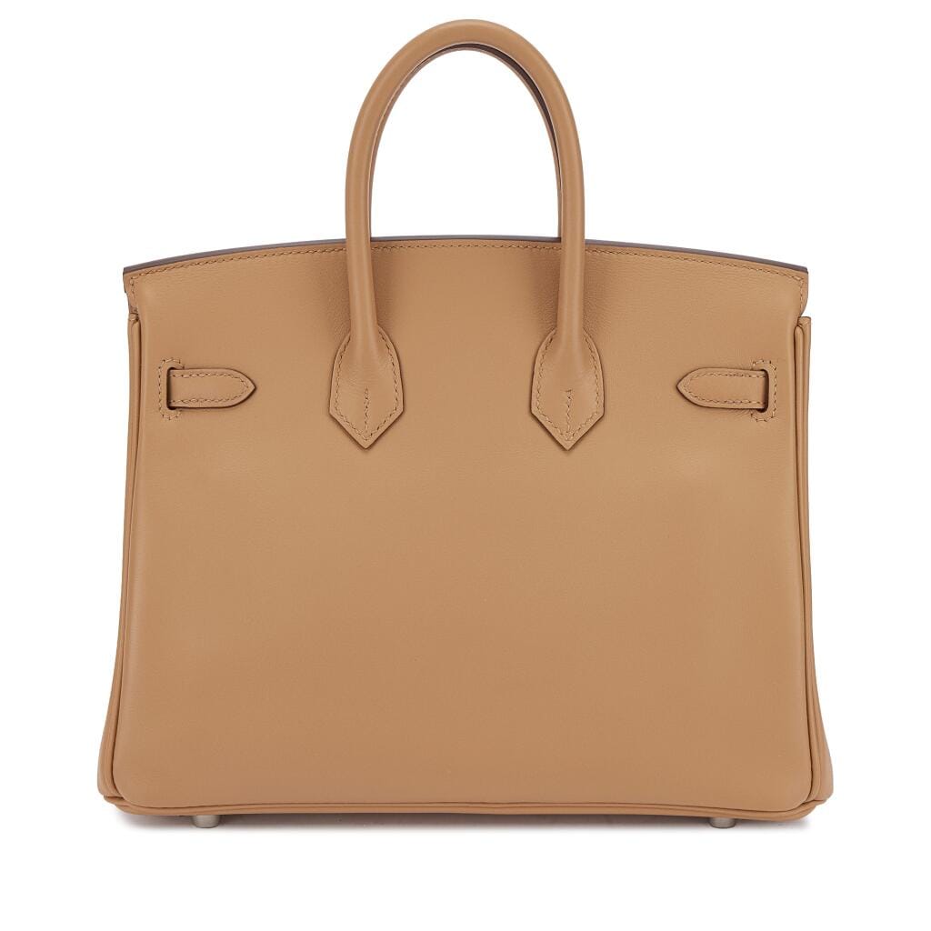 Limited Edition Biscuit Swift In and Out Birkin 25 Palladium Hardware, 2023