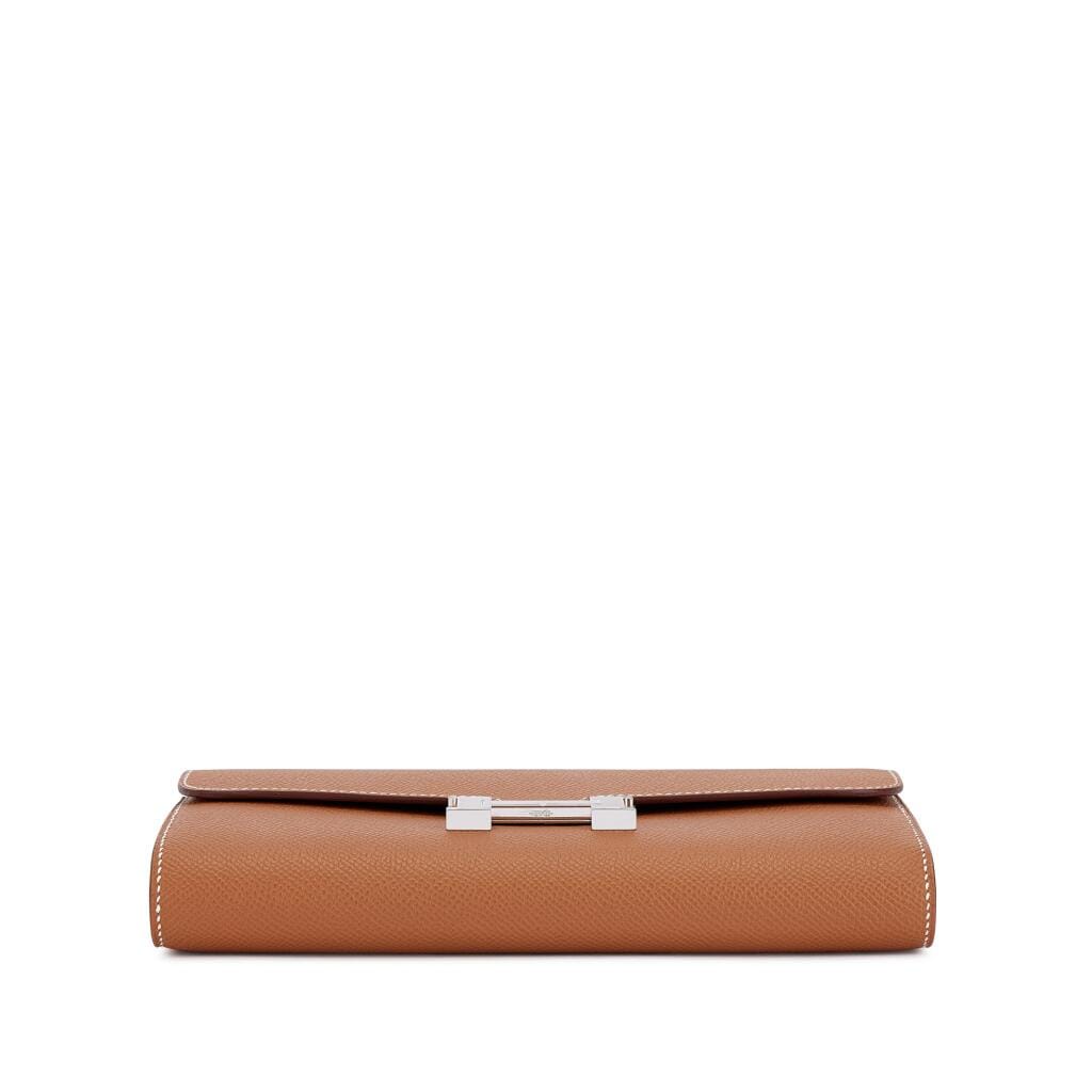 Gold Epsom Constance-To-Go Wallet Palladium Hardware, 2024