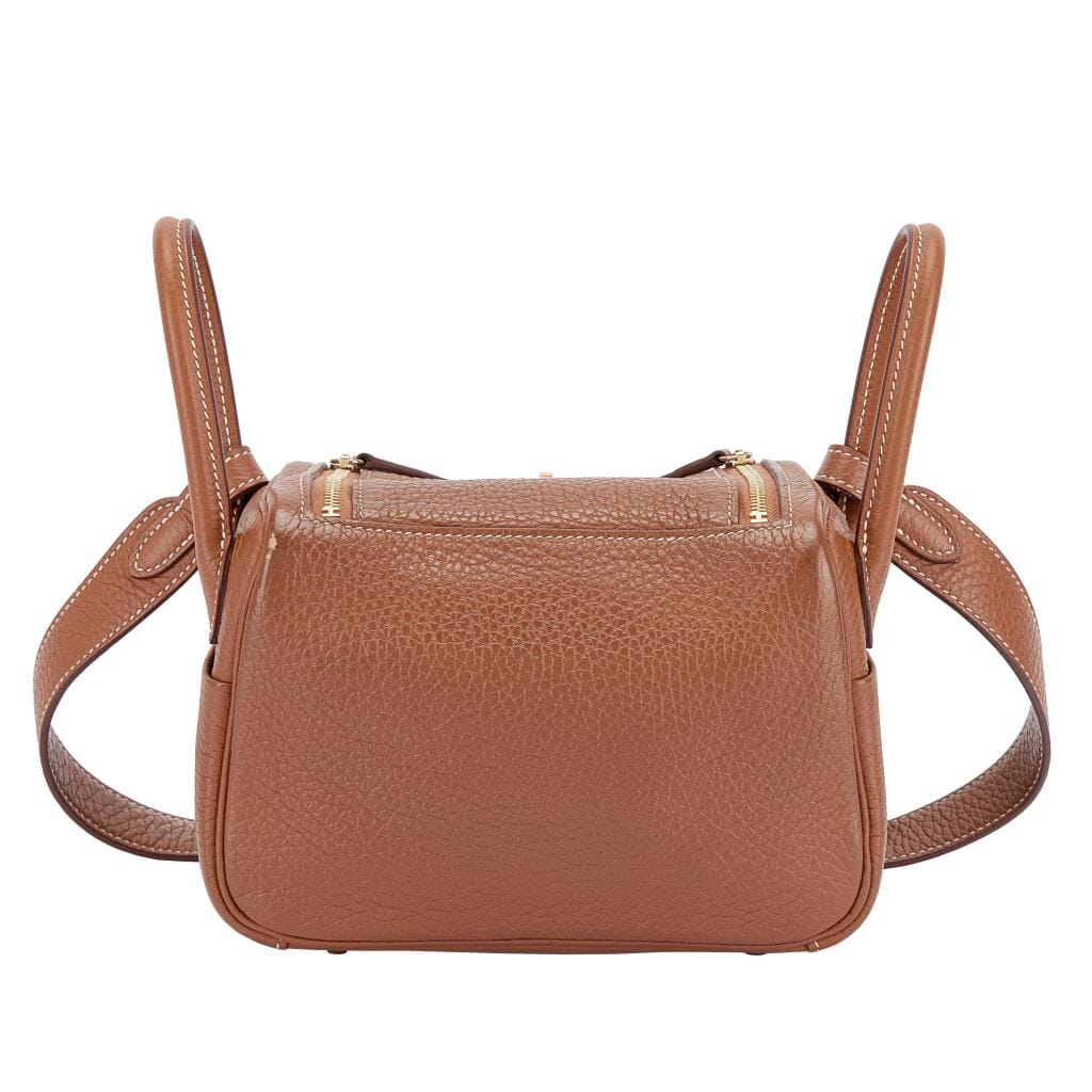 Gold Clemence Mini Lindy 20 Gold Hardware, 2022