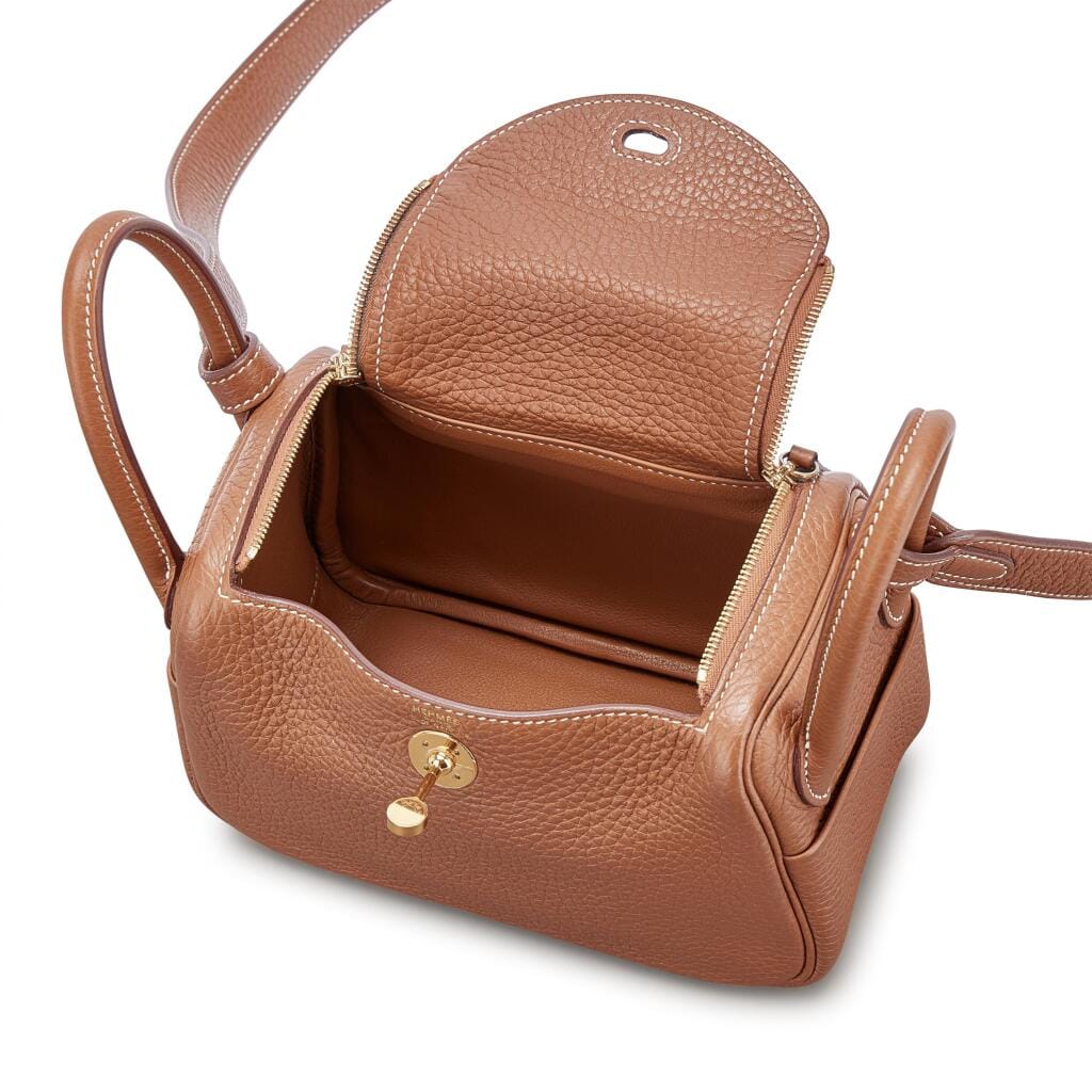 Gold Clemence Mini Lindy 20 Gold Hardware, 2022