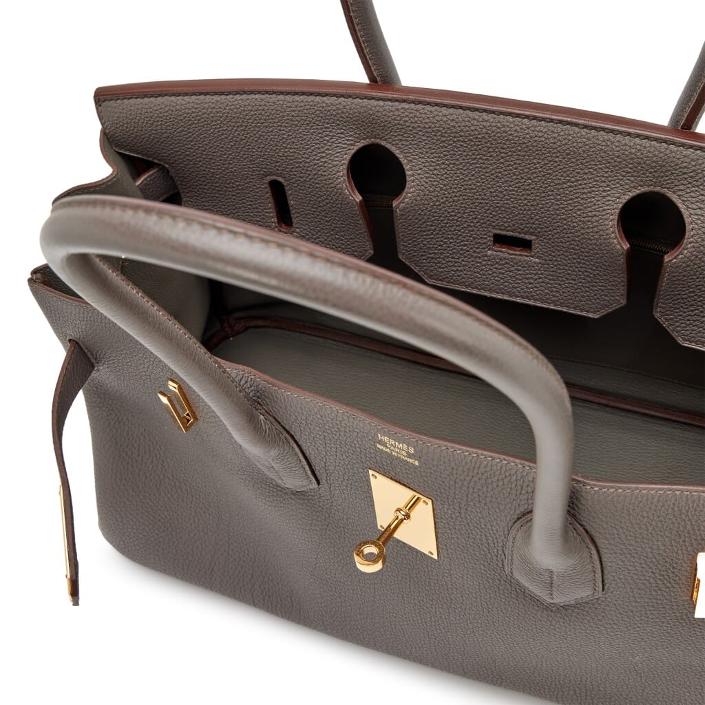 Etain Togo JPG Shoulder Birkin 42 Gold Hardware, 2012