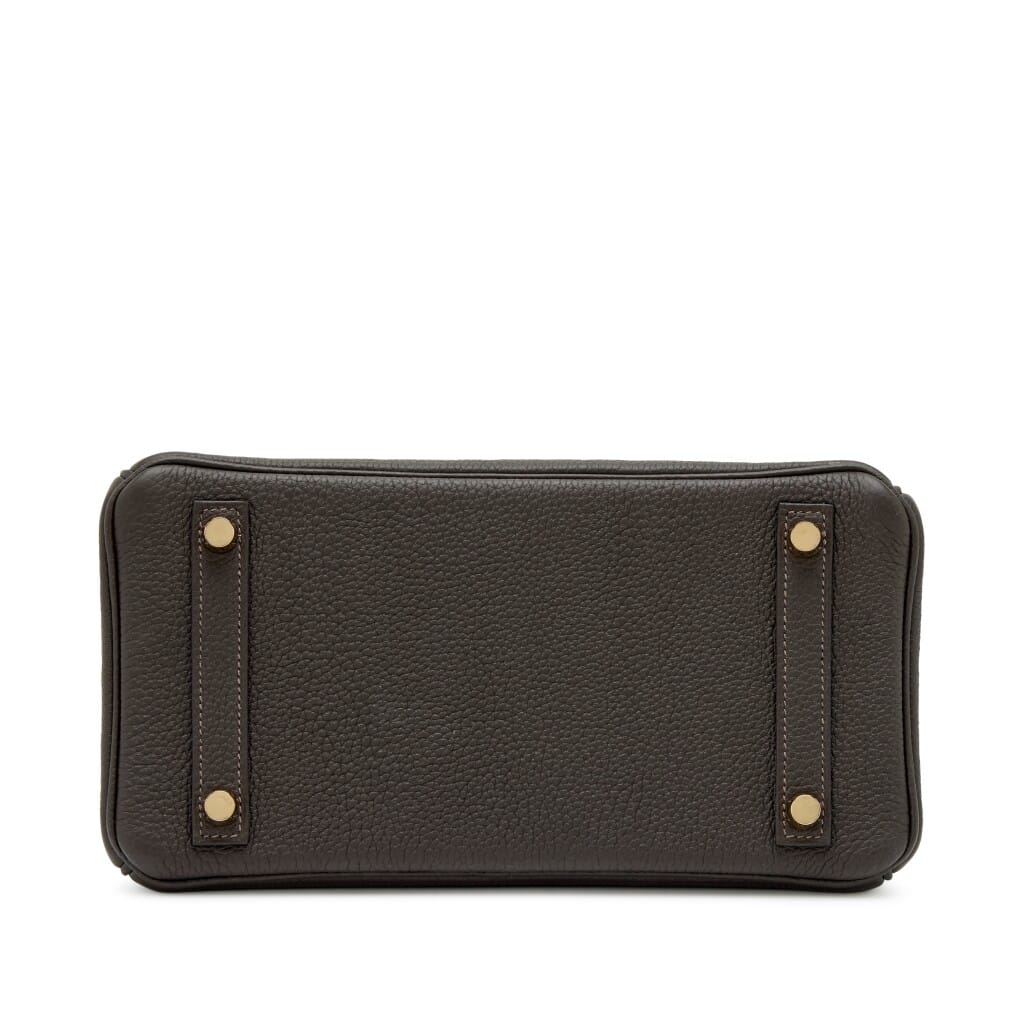 Bai Brun Togo Birkin 25 Permabrass Hardware, 2025