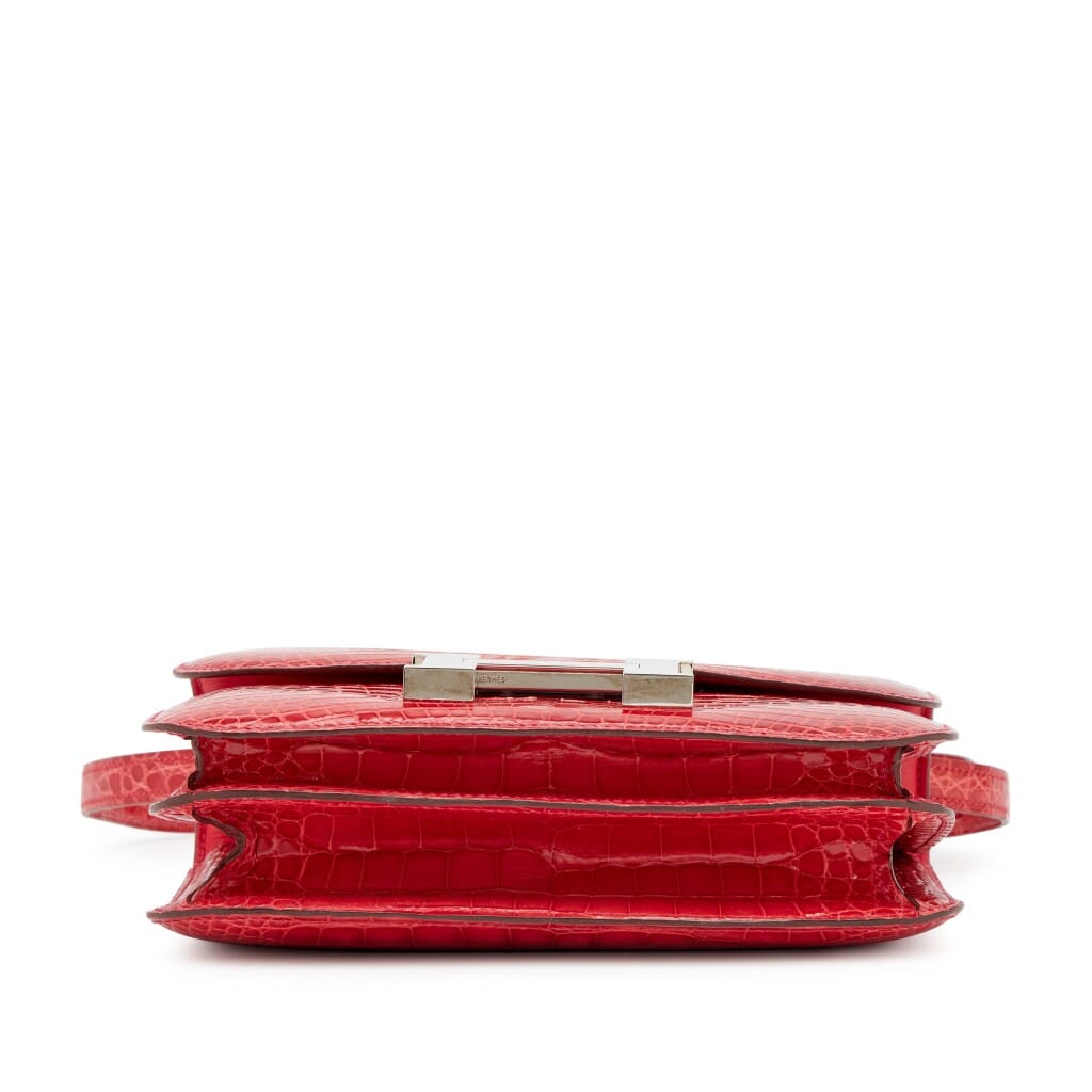 Geranium Porosus Crocodile Mini Constance 18 Palladium Hardware, 2013