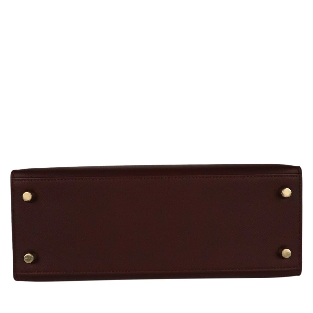 Terre, Ebene and Craie Epsom Tri-Color Sellier Kelly 25 Gold Hardware, 2026