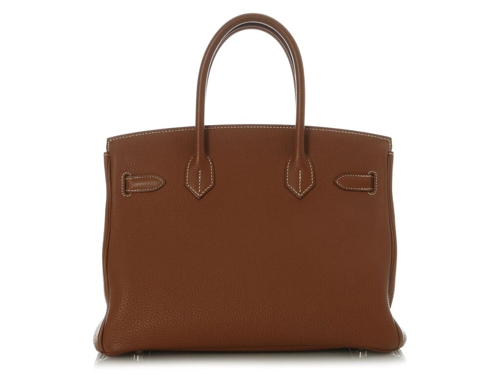 Gold Togo Birkin 30 Palladium Hardware, 2014