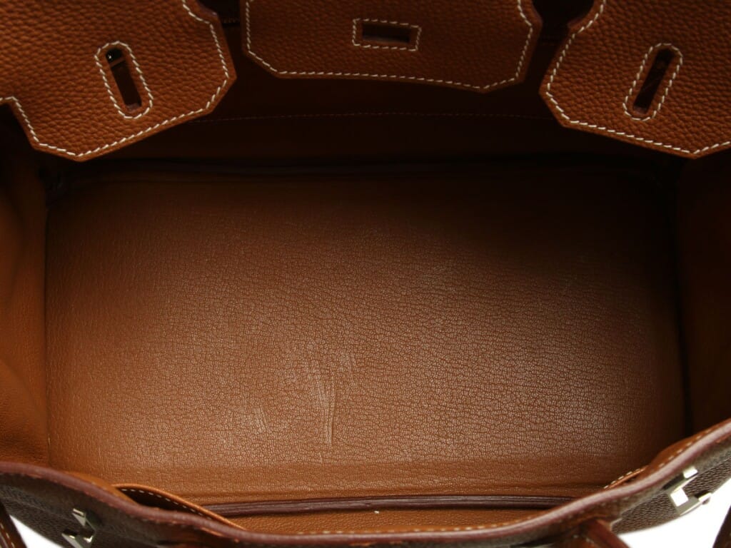 Gold Togo Birkin 30 Palladium Hardware, 2014