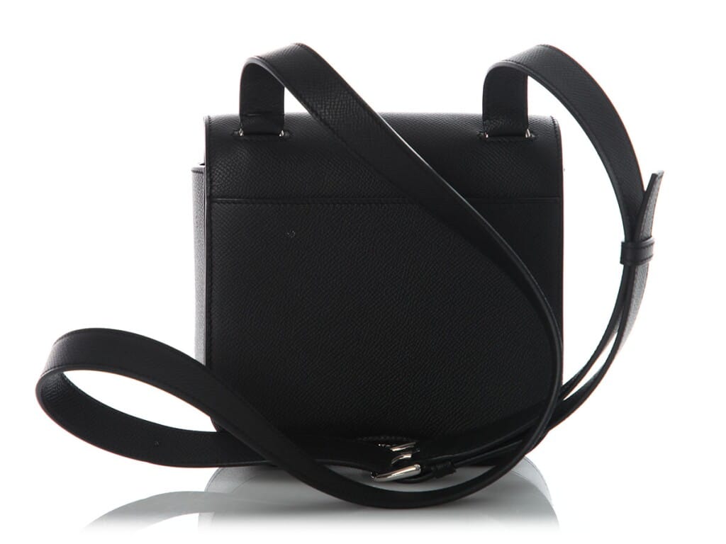 Black Epsom Mini Della Cavalleria Palladium Hardware, 2023