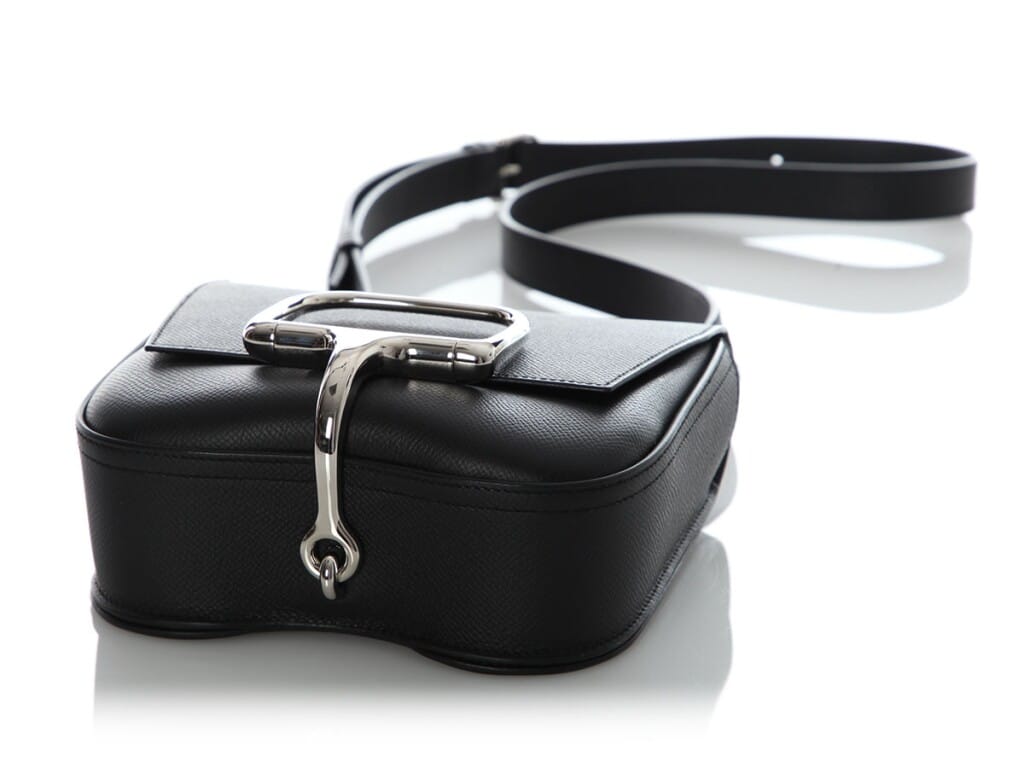 Black Epsom Mini Della Cavalleria Palladium Hardware, 2023