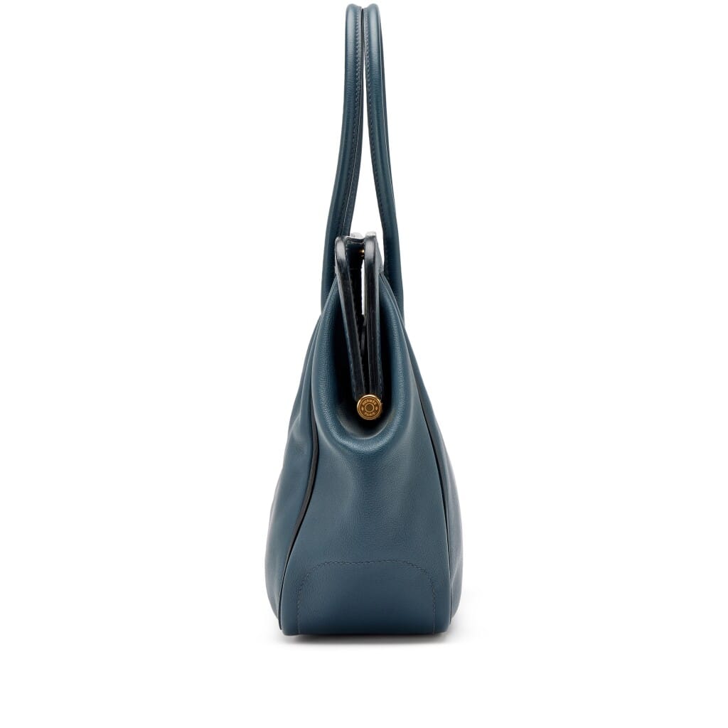 Bleu de Prusse Evergrain Convoyeur 25 Gold Hardware, 2015