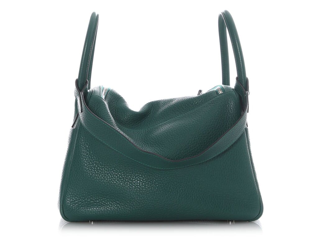 Malachite Clemence Lindy 30 Palladium Hardware, 2013