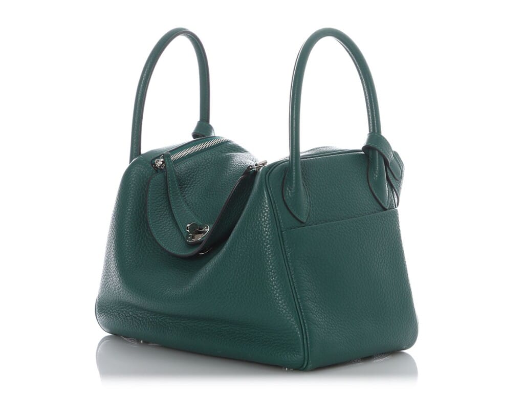 Malachite Clemence Lindy 30 Palladium Hardware, 2013