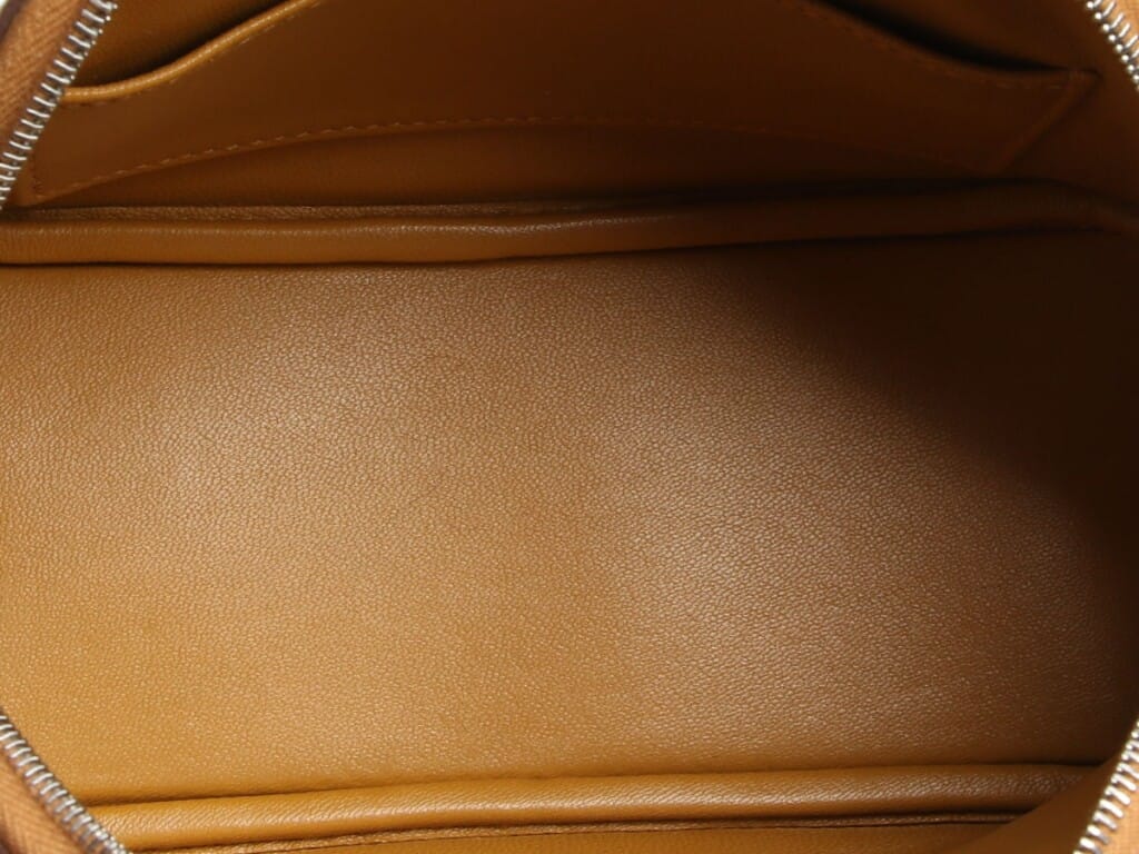 Limited Edition Caramel Chèvre Mysore Pique-Colle Mini Bolide 1923 Palladium Hardware, 2024