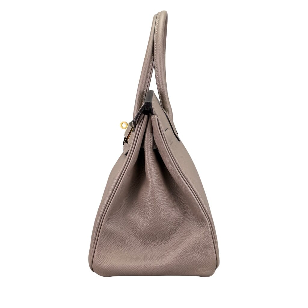 Gris Asphalte Epsom Birkin 30 Gold Hardware, 2018