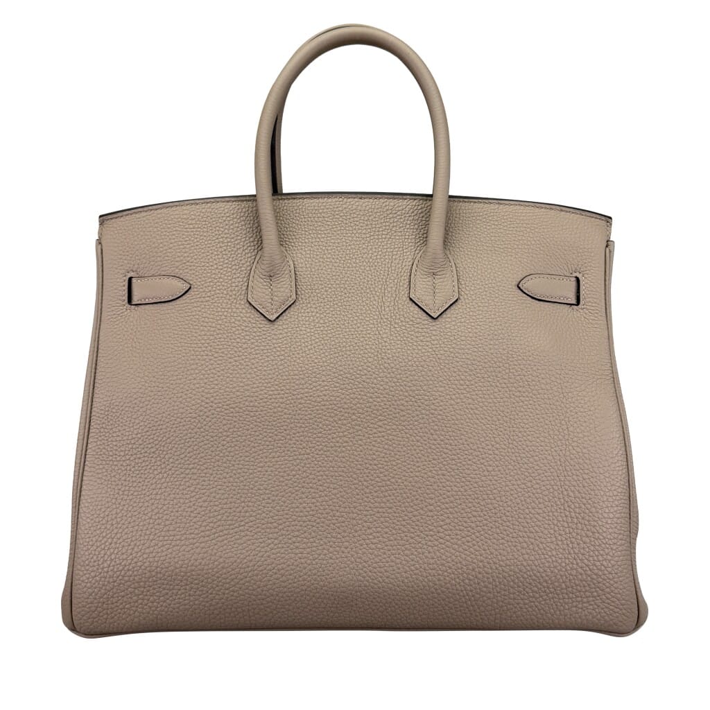 Gris Tourterelle Togo Birkin 35 Gold Hardware, 2018
