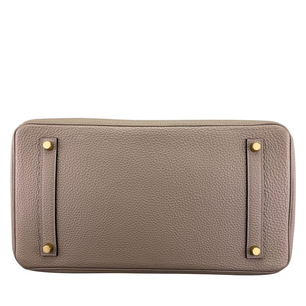 Gris Tourterelle Togo Birkin 35 Gold Hardware, 2018