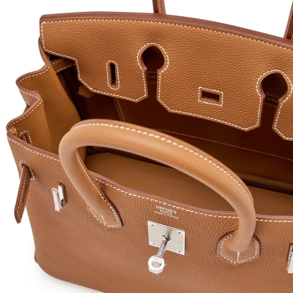 Gold Togo Birkin 30 Palladium Hardware, 2026