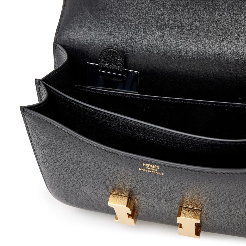 Black Chèvre Chamkila Constance 18 Gold Hardware, 2025