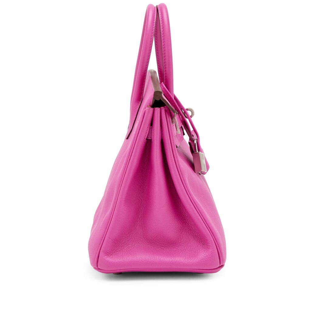 Magnolia and Capucine Novillo Verso Birkin 25 Palladium Hardware, 2020